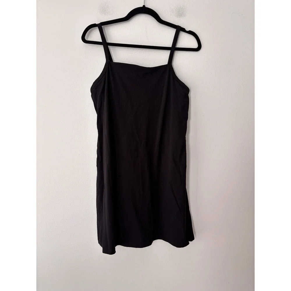 Women's‎ FLX Affirmation Dress with Built-In Bodysuit Black Athletic Golf Tennis